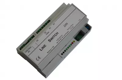 Line Switch DIN - relé de teléfono fijo
