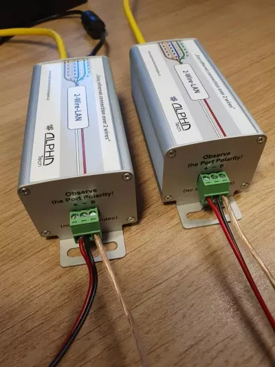 2-Wire-LAN 1Gbps